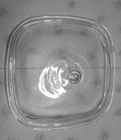 Vintage Pyrex P-12-c Glass Lid With Knob