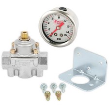Adjustable Fuel Pressure Regulator With Gauge Kit For Carburetor Adjustable Fuel Pressure Regulator With Gauge Kit For Carburetor