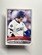 Topps 2025 Hobby Rip Night Shohei Ohtani Base Set Dodgers #1 Baseball Card