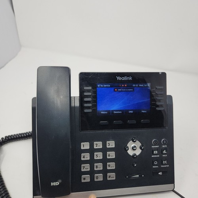 #ad Yealink SIP T46U Gigabit IP Business Phone No Stand Or Power Adapter $39.99