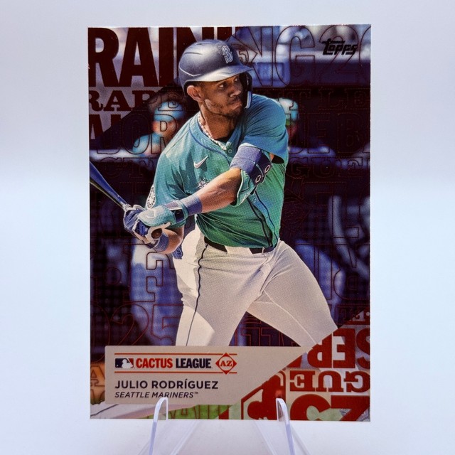 Julio Rodríguez 2025 Topps Series 1 #TG-5 Cactus League Seattle Mariners Card