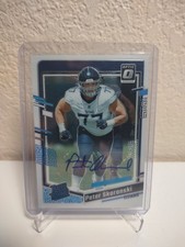 2023 Panini Donruss Optic - Rated Rookie Peter Skoronski #296 Autographs /199 