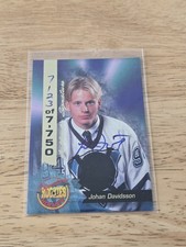 1995 Signature Rookies Signatures #57 Johan Davidsson