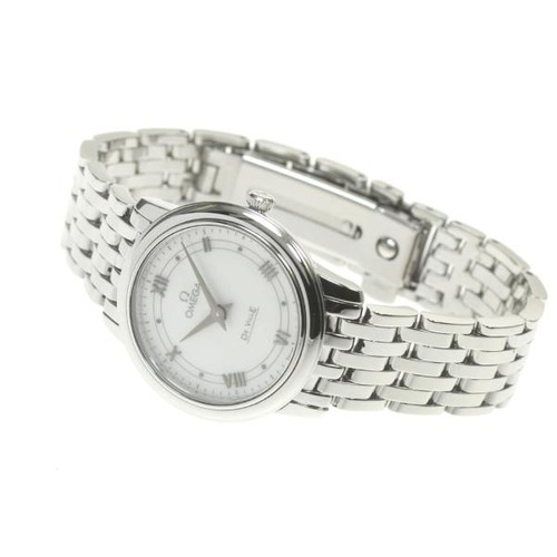 OMEGA DE VILLE PRESTIGE 424.10.27.60.04.001 27mm SS White #C8847