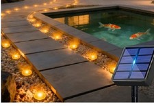 30 piece Pathway, lawn, garden, Solar LED spike lights.