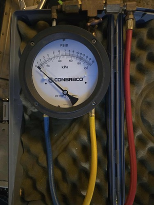 #ad CONBRACO Mid West Instrument Differential Pressure Gauge 15 PSID 107033 $300.00