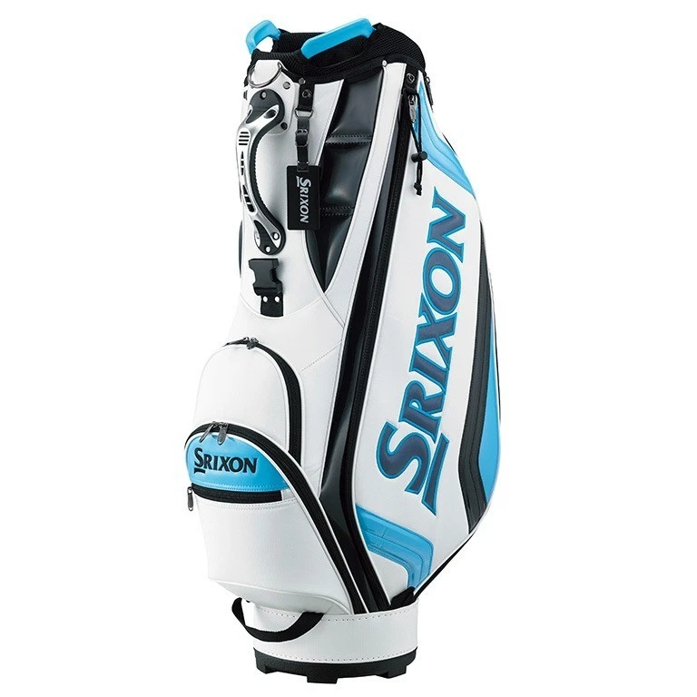 Dunlop Golf SRIXON Cart Bag 9.5inch Lightweight 3.0kg 4-way 2024 Men White/Blue  - Image 2 of 4
