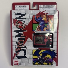Bandai Digimon X Tamagotchi Black Red Digivice Virtual Pet New In Box
