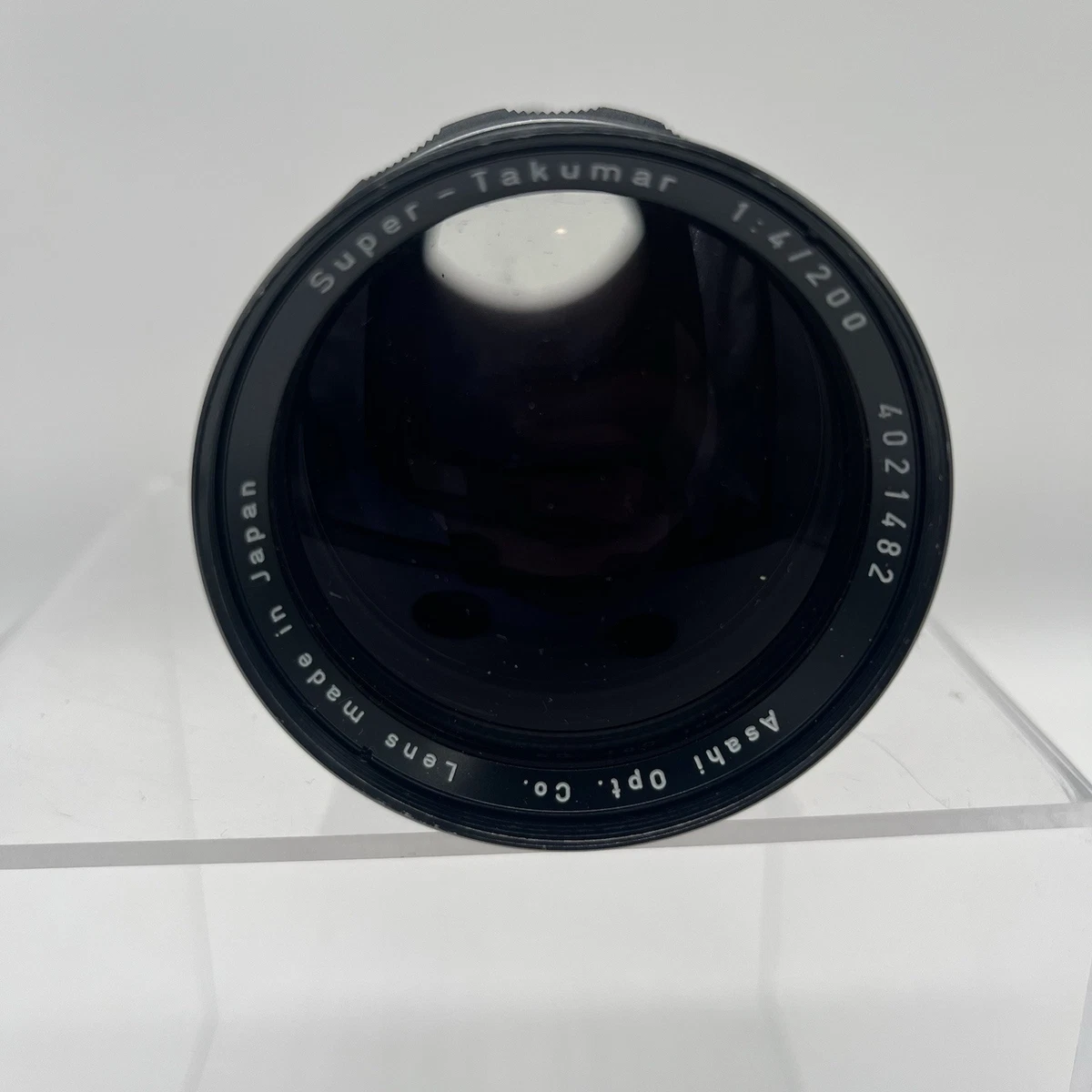 Asahi Pentax SUPER TAKUMAR 1:4/200mm Telephoto Camera Lens w/case