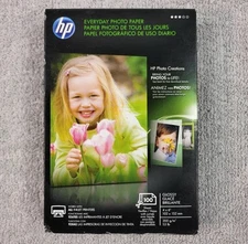 HP Everyday Glossy Photo Paper - 100 Sheets 4 x 6 in *Sealed Package*