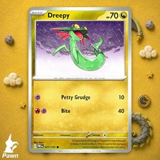 Dreepy 71/131 Evoluzioni Prismatiche Pokemon TCG Card Dragon Singola Trading Card