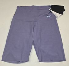 NEW Nike Zenvy DQ6003 Gentle Support High Waisted 8" Legging Bike Shorts Size S