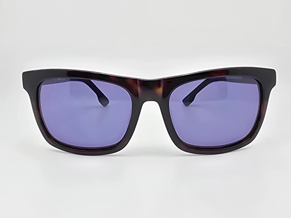 Gafas de sol Diesel DL0120 Col.86C marco tortuga oscuro lentes azul claro 54-18-140 Foto 2 de 4