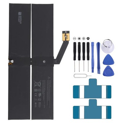 For Microsoft Surface laptop 1 1782 DYNK01 5970mAh Bent Flex Cable Battery, For