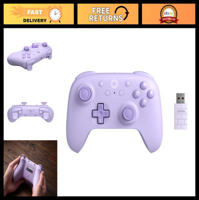 Wireless Game Controller for PC & Android - 1000Hz Polling, Hall Effect Joystick