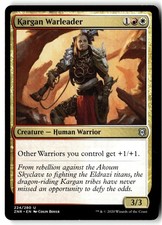 Kargan Warleader 224 Uncommon Zendikar Rising Magic: The Gathering Near Mint