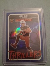 2025 Panini Rookies & Stars - Thrillers Jack Bech #27 Silver blue (RC) /50