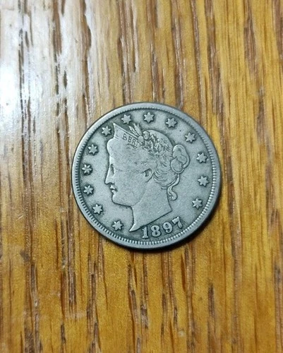 Photo of a 1897-P Liberty Nickel from an eBay listing that sold on Jul 19, 2026