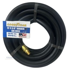 Goodyear 25 X 38 Rubber Air Hose 250 Psi Usa Made 14 Npt Compressor Hose