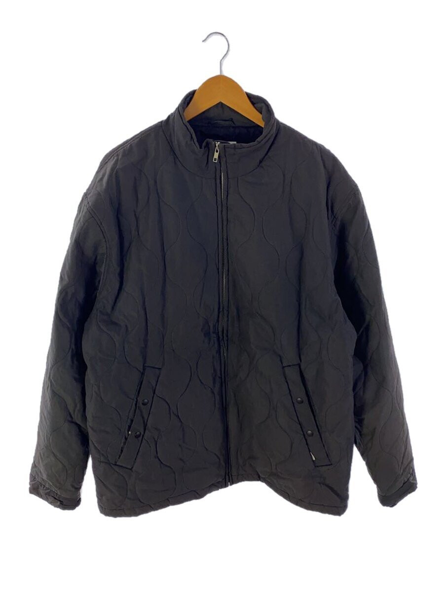 STUSSY 00s Old THERMOLITE PLUS Quilted Jacket/XL/Black Used STUSSY 00s Old THERMOLITE PLUS Quilted Jacket/XL/Black Used