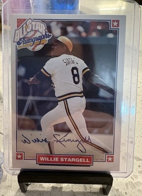 Nabisco 1993 All-Star Autographs Willie Stargell Pirates Autographed