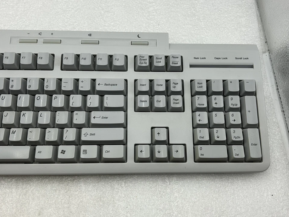 Sony Vaio PCVA-KB4P/U PS/2 Wired Computer Keyboard New Vintage Gaming - Image 3 of 4