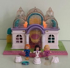 Polly Pocket LIGHT Up BRIDAL SALON Playset 1994 Vintage Bluebird 100 COMPLETE