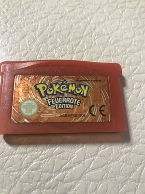 Nintendo Pokémon Feuerrote Edition Game Boy Advance PAL Modul AGB-BPRD-NOE