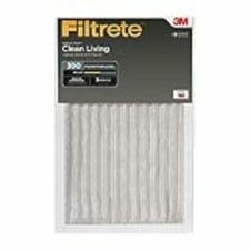 Filtrete Clean Living Basic Dust Filter, MPR 300, 14-Inch x 25-Inch x 1-Inch,