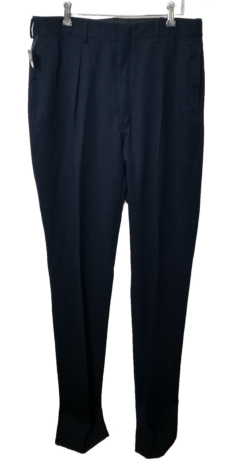 Vintage NOS Polo Ralph Lauren W34 Navy Whipcord Twill Gaberdine Wool Pants rrl thumbnail 3