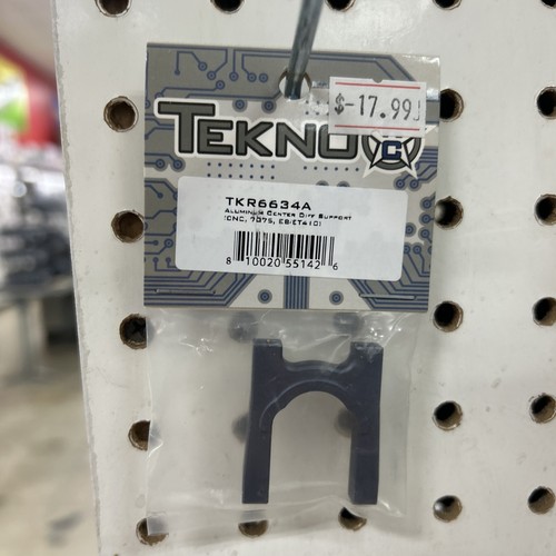 Tekno TKR6634A – Aluminum Center Diff Support (CNC, 7075, EB/ET410)