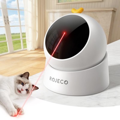 Auto Laser Cat Toys for Indoor Cats,Upgraded Interactive Cat Toy with Magneti...