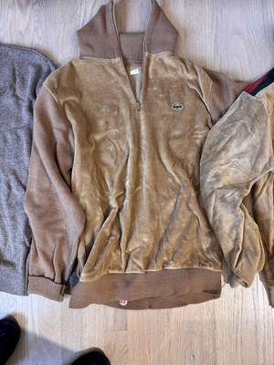Lot 6 VTG Izod Lacoste Golf  Sweater Men's L Most Unworn Grandpa Preppy VTG