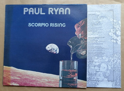 Paul Ryan Scorpio Rising LP 33T INNERER Text CHARISMA 9103113 Frankreich 1976
