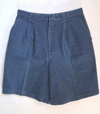 CHIC Shorts Women Size 14 Vintage Denim Blue Y2K Made In USA