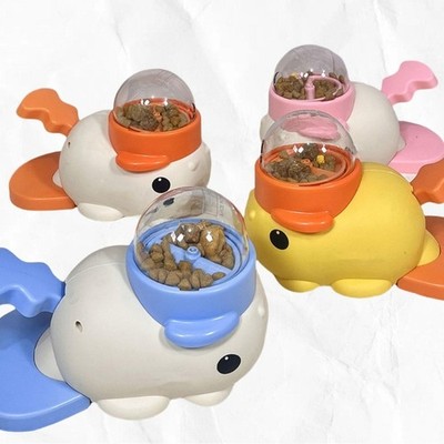 Clownfish Press Activated Pet Treat Dispenser For Dog Release Slow Eating