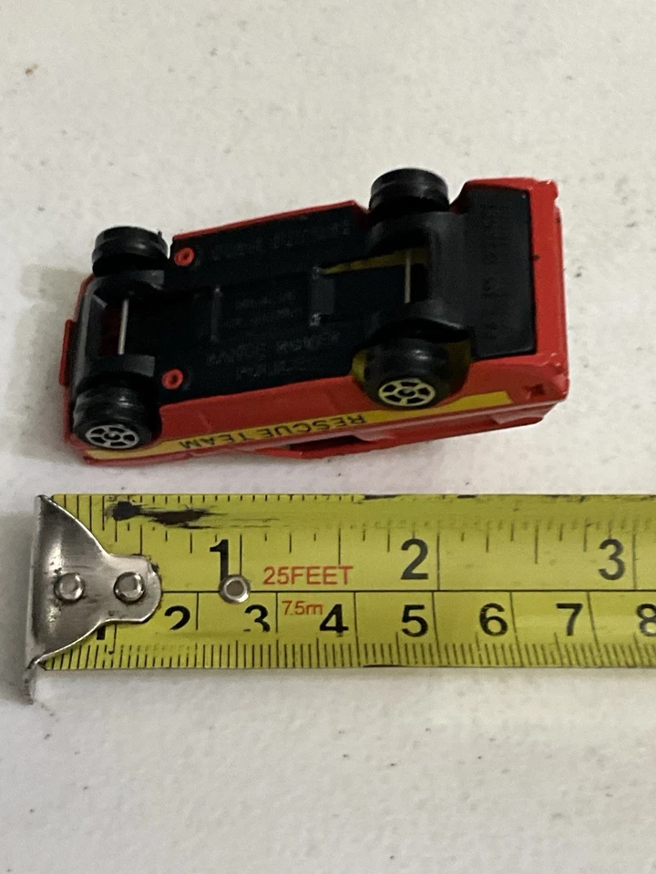 老式 CORGI Juniors RANGE ROVER 警察救援队死亡紧急车辆 — 第 4/4 张图片