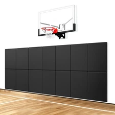 Gym Wall Padding - 2" Thick Foam mats Anti Collision Wall Padding for Kids Pl...