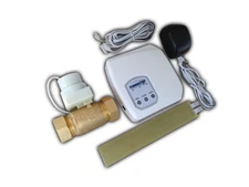 FloodStop Water Heater Leak Detector Kit with Automatic Water Shut-Off and Vi...