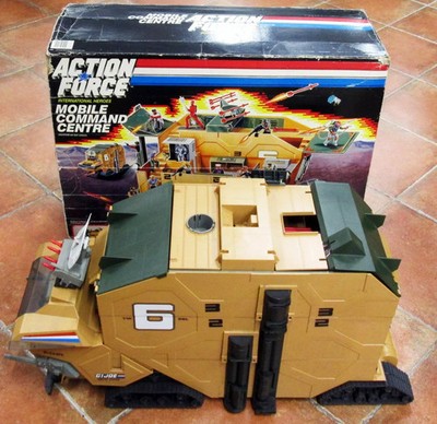 G.I.JOE - 1987 - Mobile Command Center & Steam Roller / C.O.M