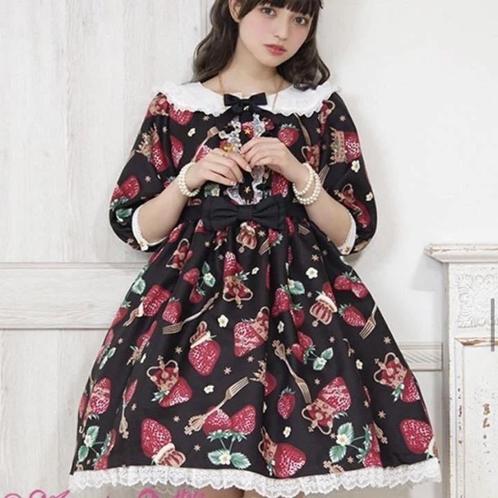 Angelic Pretty Black Dresses for Women for sale | eBay