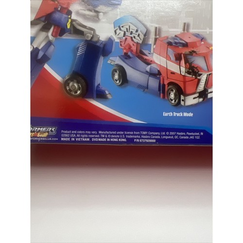 Transformers Animated Optimus Prime vs Megatron Plus "The Battle Begins DVD - Picture 13 of 19