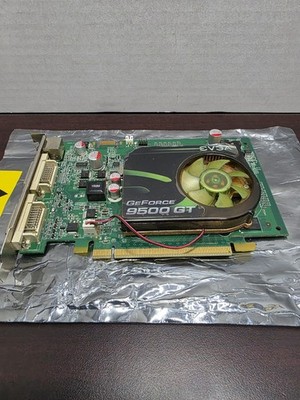  EVGA NVIDIA GeForce 9500 GT 512MB DDR2 PCIe 2.0 x16 Graphics Card...