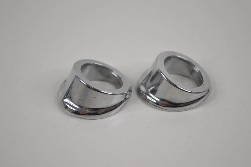 1948-1952 Ford Truck Wiper Arm Pivot Post Bezel Chrome 81077 5/8" Hole NEW - Image 3 of 4