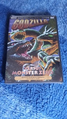 Godzilla Vs Monster Zero DVD 1966 Rare OOP Wide screen + Full Bonus New Sealed