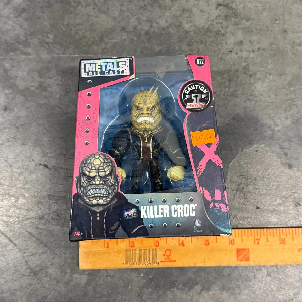 Figura de acción 2016 Suicide Squad Killer Croc DC Comics Metals Die-Cast Jada Toys Foto 4 de 4