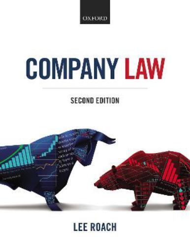 Company Law by Lee Roach (2022, Trade Paperback)