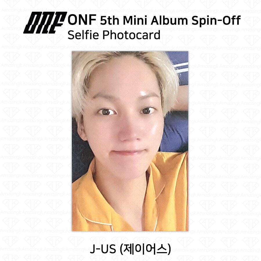 ONF 5th Mini Album Spin Off Selfie Official Photocard MK ONF 5th Mini Album Spin Off Selfie Official Photocard MK