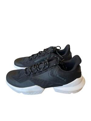 Reebok Men Split Fuel Sneaker DV5447 Black/White Size 10M