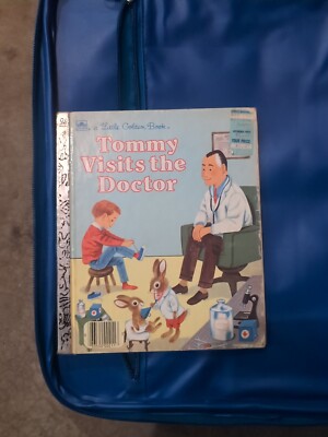 Little Golden Book Tommy Visits the Doctor Seligmann & Dr. Levin illustrated
